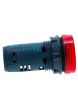 Schneider XB7EV04BPN, Monolithic Pilot Light, Harmony XB5N XB7N, Plastic, Red, 22mm, LED, 24V AC DC