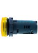 Schneider XB7EV05BPN, Monolithic Pilot Light, Harmony XB5N XB7N, Plastic, Yellow, 22mm, LED, 24V AC DC