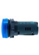 Schneider XB7EV06BPN, Monolithic Pilot Light, Harmony XB5N XB7N, Plastic, Blue, 22mm, LED, 24V AC DC