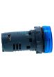 Schneider XB7EV06BPN, Monolithic Pilot Light, Harmony XB5N XB7N, Plastic, Blue, 22mm, LED, 24V AC DC