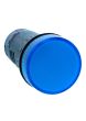 Schneider XB7EV06BPN, Monolithic Pilot Light, Harmony XB5N XB7N, Plastic, Blue, 22mm, LED, 24V AC DC