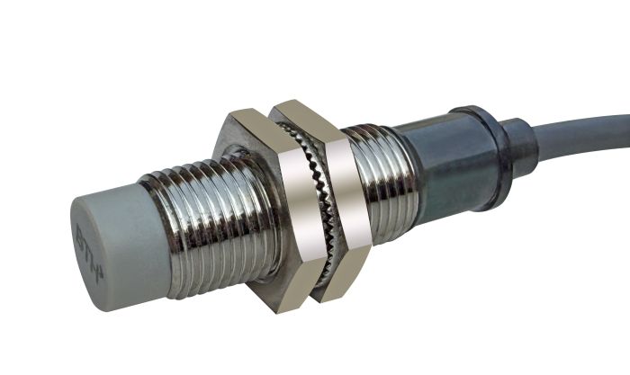 AIR12-TN4N||Ashoka Series Inductive Proximity Sensor, DC 2 Wire, Diameter 12mm, Sensing Range 4mm, Non Flush, NO