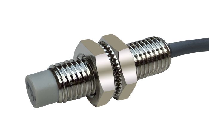 AIR12-AN5N||Ashoka Series Inductive Proximity Sensor, AC 2 Wire, Diameter 12mm, Sensing Range 4mm, Non Flush, NO