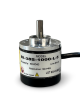 BI-38S-1000-L5||Incremental Rotary Encoder, Diameter 38mm, Shaft Type, Shaft Diameter 6mm, PPR 1000, Line Driver, 5V DC