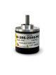 BI-38S-2000-PU||Incremental Rotary Encoder, Diameter 38mm, Shaft Type, Shaft Diameter 6mm, PPR 2000, Push Pull, 5~24V DC