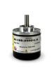 BI-38S-2500-L5||Incremental Rotary Encoder, Diameter 38mm, Shaft Type, Shaft Diameter 6mm, PPR 2500, Line Driver, 5V DC