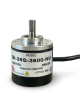 BI-38S-3600-NU||Incremental Rotary Encoder, Diameter 38mm, Shaft Type, Shaft Diameter 6mm, PPR 3600, NPN, 5~24V DC