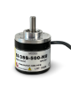 BI-38S-500-NU||Incremental Rotary Encoder, Diameter 38mm, Shaft Type, Shaft Diameter 6mm, PPR 500, NPN, 5~24V DC