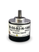 BI-E6-B2-N-1000||Incremental Rotary Encoder, Diameter 38mm, Shaft Type, Shaft Diameter 6mm, PPR 1000, NPN, 5~24V DC, AB Output