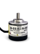 BI-E6-B2-N-360||Incremental Rotary Encoder, Diameter 38mm, Shaft Type, Shaft Diameter 6mm, PPR 360, NPN, 5~24V DC, AB Output