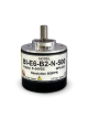 BI-E6-B2-N-500||Incremental Rotary Encoder, Diameter 38mm, Shaft Type, Shaft Diameter 6mm, PPR 500, NPN, 5~24V DC, AB Output