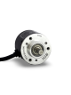 BI-E6-B2-N-500||Incremental Rotary Encoder, Diameter 38mm, Shaft Type, Shaft Diameter 6mm, PPR 500, NPN, 5~24V DC, AB Output