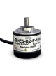 BI-E6-B2-P-100||Incremental Rotary Encoder, Diameter 38mm, Shaft Type, Shaft Diameter 6mm, PPR 100, Push Pull, 5~24V DC, AB Output