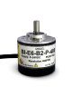 BI-E6-B2-P-400||Incremental Rotary Encoder, Diameter 38mm, Shaft Type, Shaft Diameter 6mm, PPR 400, Push Pull, 5~24V DC, AB Output