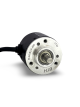 BI-E6-B2-P-400||Incremental Rotary Encoder, Diameter 38mm, Shaft Type, Shaft Diameter 6mm, PPR 400, Push Pull, 5~24V DC, AB Output