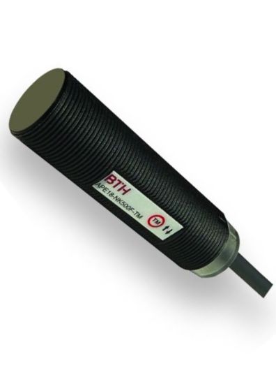 APE18-PK1MF-TM||Ashoka Series Diffuse Photo Sensor, Diameter 18mm, Sensing Range 1000mm, PNP, Teach Mode