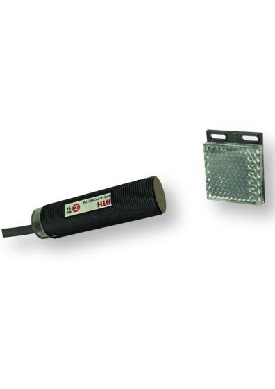 APE18-NK3MV-TM||Ashoka Series Retroreflective Photo Sensor, Diameter 18mm, Sensing Range 3 meter, NPN, Teach Mode 