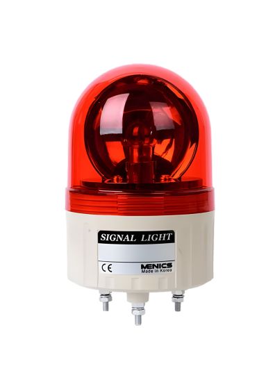 Autonics ASGB-02-R, Rotating+Buzzer (Smooth Lens), Power supply(Bulb type) 24VAC/DC, D86mm Bulb Revolving Warning Signal Light
