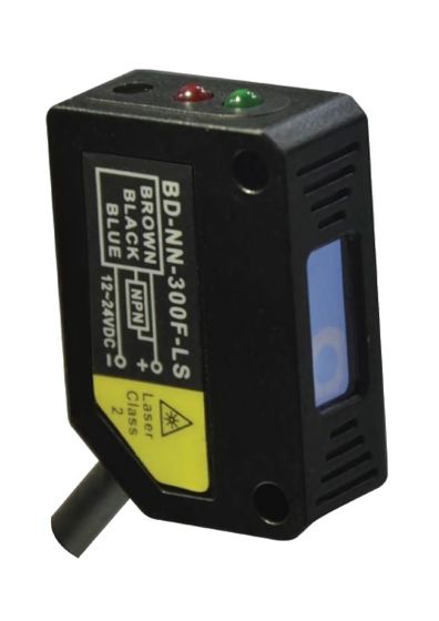 BD-PN300F-LS||Laser Diffuse Photo Sensor, Sensing Range 300mm, PNP 