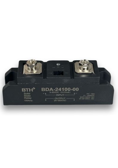 BDA-24100-00||DC Input AC Output, 100A Solid State Relay, Long Heavy Duty, Single Phase  