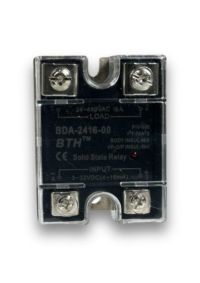 BDA-2416-00||DC Input  AC Output, 16A Solid State Relay, Single Phase