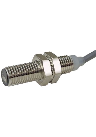 BIRD8-NN2F||Long Range BIRD Series Inductive Proximity Sensor, Diameter 8mm, Sensing Range 2mm, Flush, NPN NO