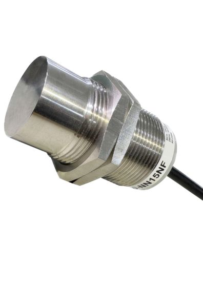 BIW30-NN15NF ||Full Stainless Steel Inductive Proximity Sensor, Diameter 30mm, Sensing Range 15mm, NPN NO