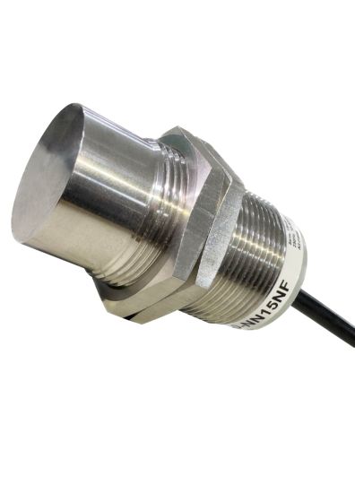 BIW30-PN15NF ||Full Stainless Steel Inductive Proximity Sensor, Diameter 30mm, Sensing Range 15mm, PNP NO