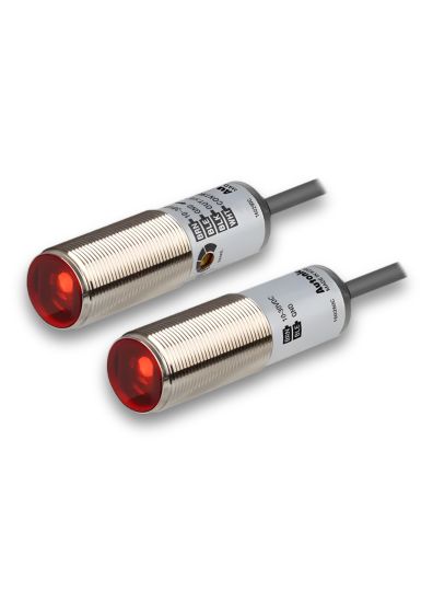 Autonics BRQM20M-TDTA-P, 20m Sensing, Sensing target Opaque material of min. Ø7mm, Through-beam type, Cylindrical Photoelectric Sensor