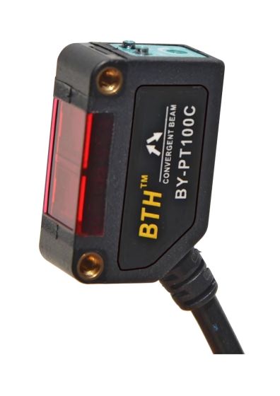BY-NT100C||Small Convergent Beam photo sensor, Sensing Range 100mm, NPN