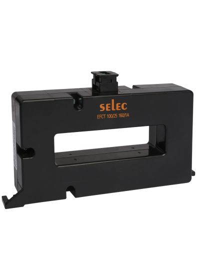 Selec EFCT-100-25-160-1A-VA-CL1,Earth Fault Current Transformer, Outer Diameter 100mm, Inner Diameter 25mm, Ratio 160/1
