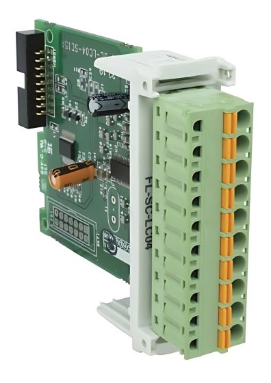 Selec FL-SC-LC04, Modular type PLC - Flexys IO Cards, 4 Channel Loadcell Input Card, Plug Type