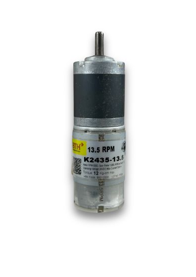 K2435-13.5||24V DC Planetary Geared Motor, Diameter 35mm, RPM 13.5, Gear Ratio 1:369  