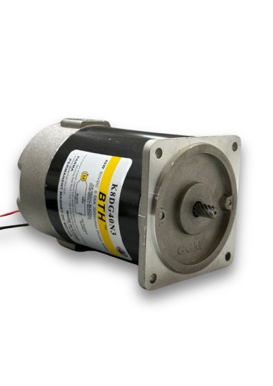 K8DG40N3 ||40 Watt DC Motor, Pinion Shaft, Flange 80mm, Supply 90V DC