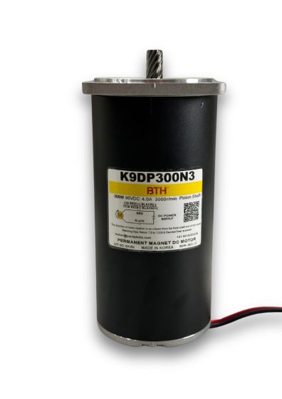 K9DP300N3 ||300 Watt DC Motor, Pinion Shaft, Flange 90mm, Supply 90V DC