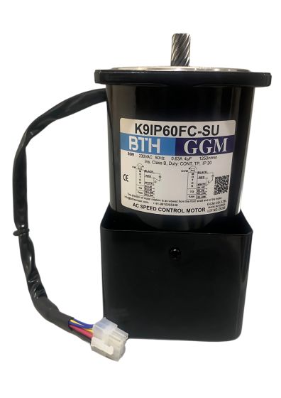 K9IP60FC-SU ||60 Watt Speed Control Motor, Pinion Shaft, Flange 90mm