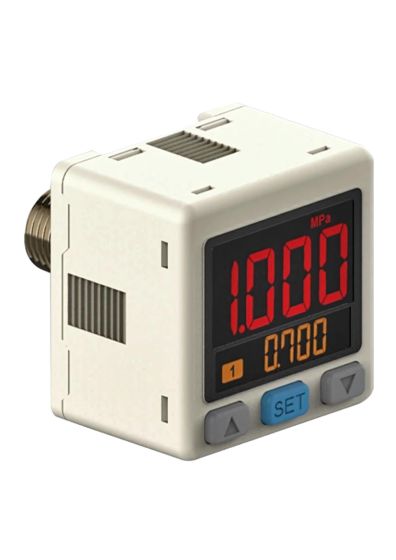 KP47P-01-F1 |  2 NPN Output + 1~5V Analog Output, Positive Pressure