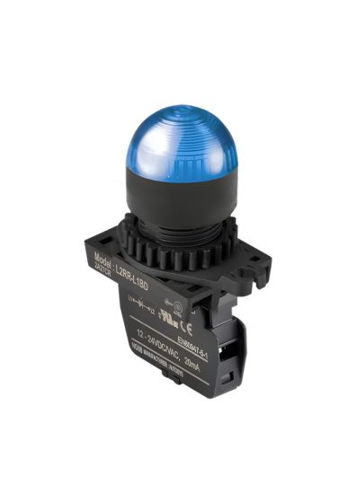 Autonics L2RR-L1BD, Marking(Lamp), Dome head(extended), Blue, Pilot Light
