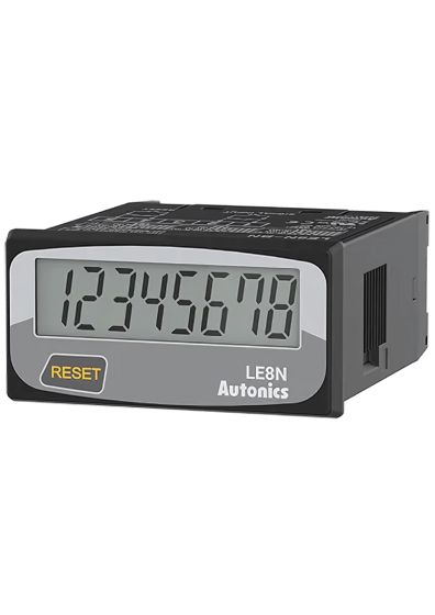 Autonics LE8N-BN, LCD Digital Timer, Size 48x24mm, Panel Mount