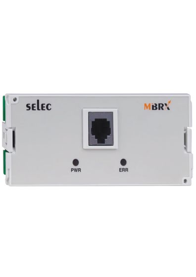 Selec MIBRX-DSP-AP-6M, Modular type PLC - MIBRX, Adapter Plate for independent display, DIN Rail Mount