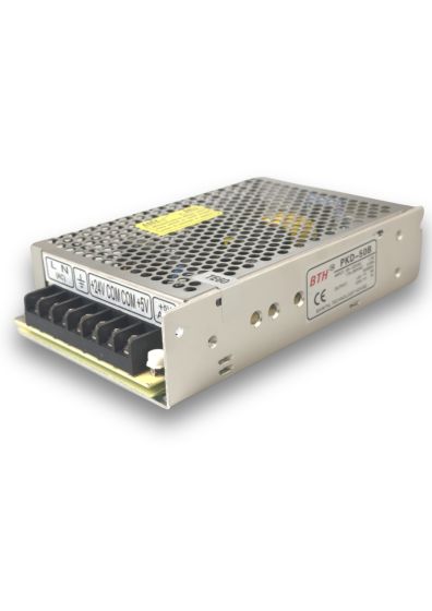 PKD-50B||Dual Output Power Supply, 5V/6A, 24V/1A Output, Panel Mount 