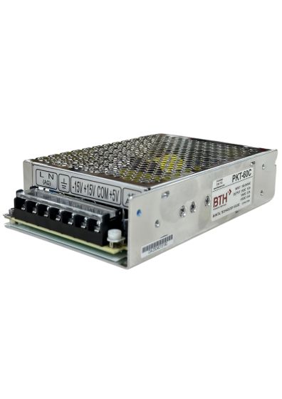 PKT-60C||Triple output Power Supply, 5V 5A, 15V 2A, -15V 0.5A, DC 
