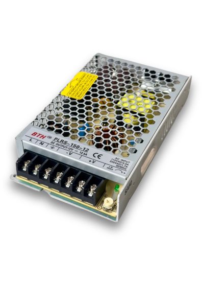 PLRS-150-12||Single Output, Low Profile Power Supply, 12V/12.5A Output, Panel Mount  