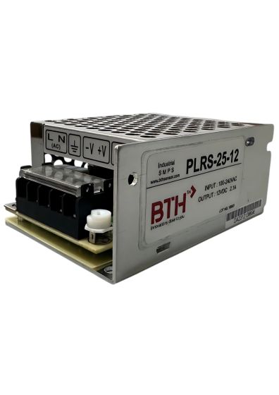 PLRS-25-12 Single||Output, Low Profile Power Supply, 12V/2.1A Output, Panel Mount  