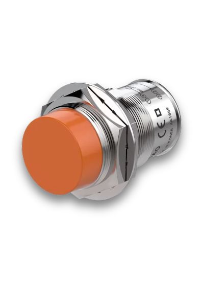 Autonics PRCM30-15DP, Cylindrical Inductive Proximity Sensor, Sensing Distance 15mm, PNP, 3-Wire, Non-Flush Type