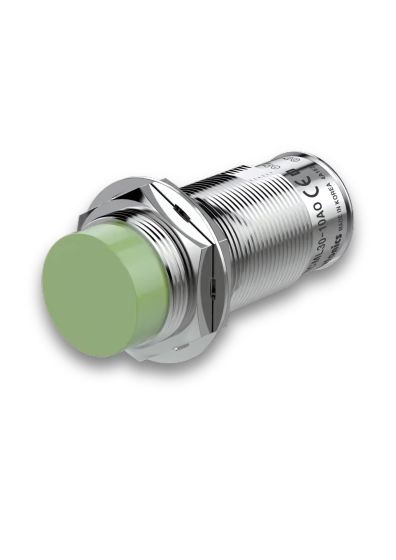 Autonics PRCML30-15DN, Cylindrical Inductive Proximity Sensor, Sensing Distance 15mm, NPN, 3-Wire, Non-Flush Type
