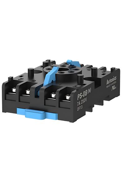Autonics PS-08(N),  8-Pin/11-Pin Controller Sockets (DIN Rail/Panel)