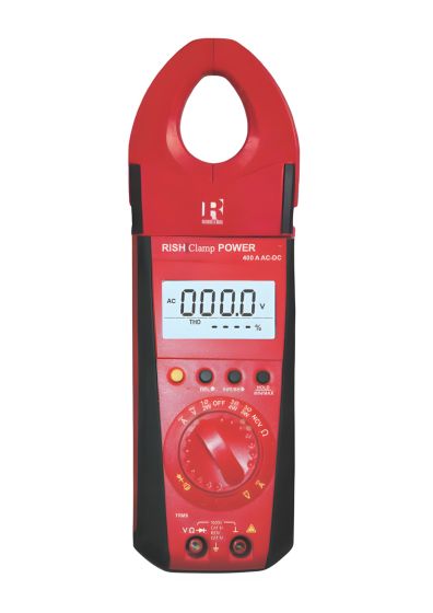 Rish Clamp Power 400A AC/DC, Measurement of AC-DC Power and Power Quality Parameters