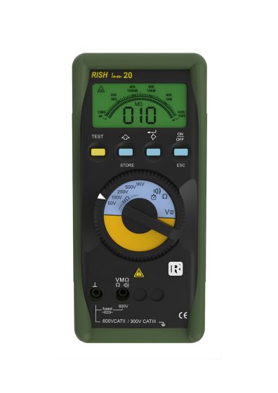 Rishabh RISH Insu 20A, Analog-Digital Insulation & Continuity Tester