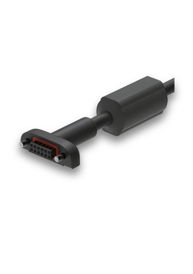 Autonics SFL-C7T, I/O Cable for Safety Light Curtains, Emitter cable, 7M length, Black